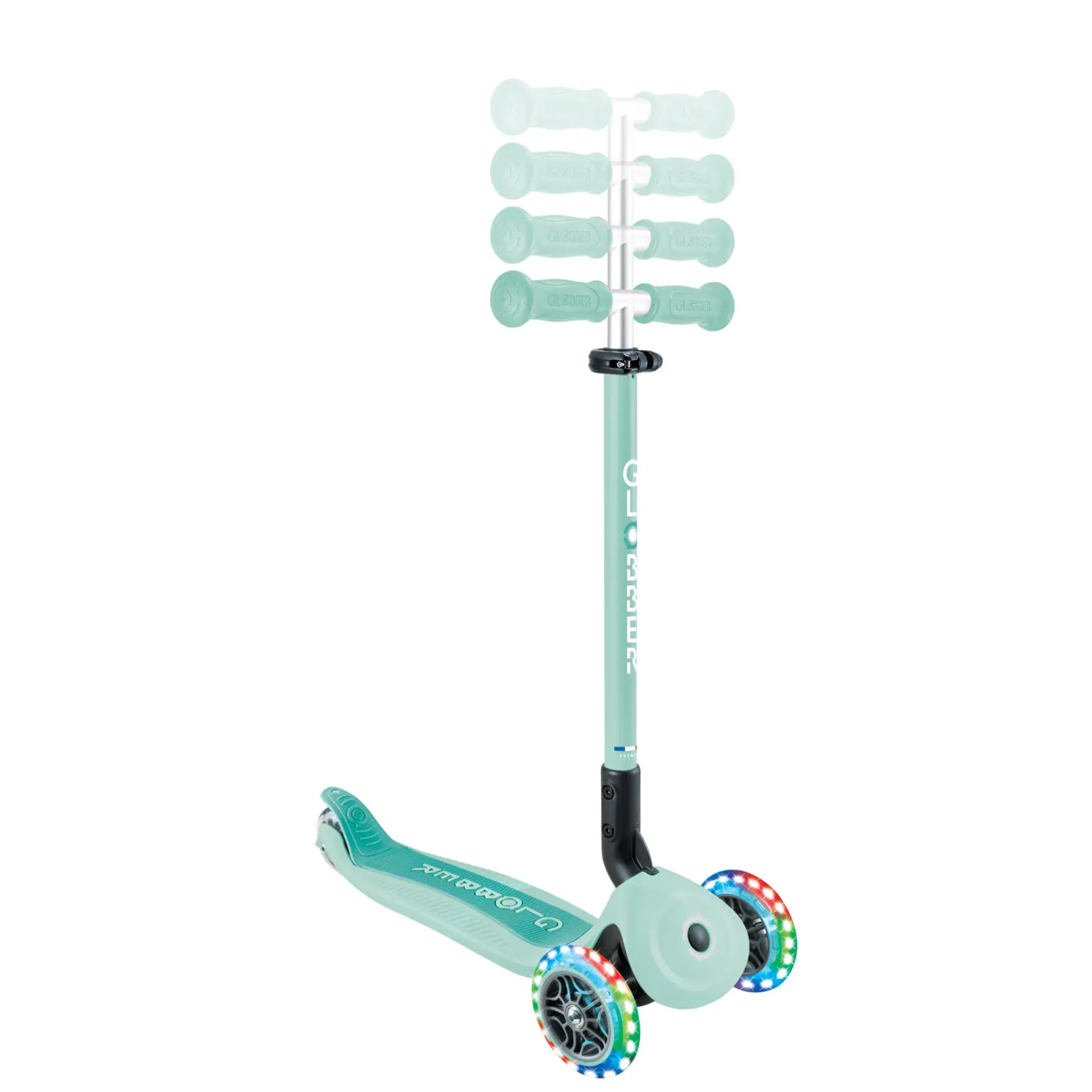 Trottinette Évolutive Globber GO•UP Active Plus Lights Mint