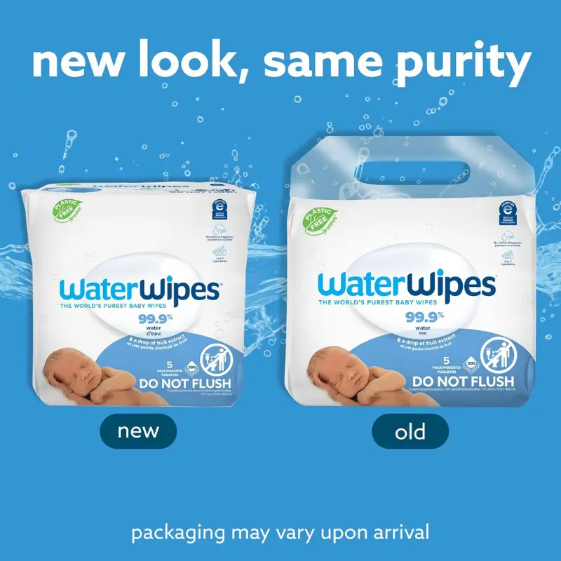 WaterWipes 4x60 lingettes + 60 offertes
