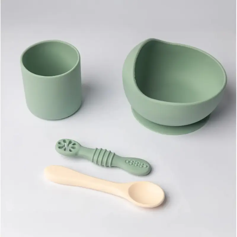 xx YUMMY Coffret Repas Silicone 4M+