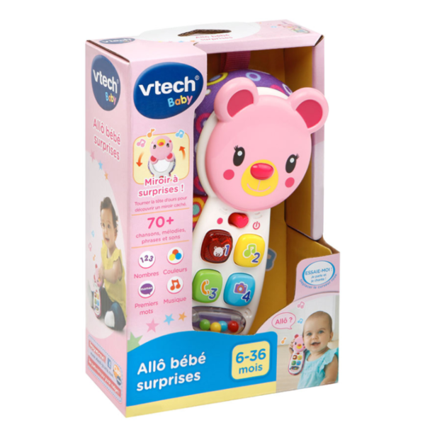 Allo Bébé Surprises rose VTECH