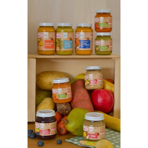Petit pot patate douce bio - 2x130g - Babybio