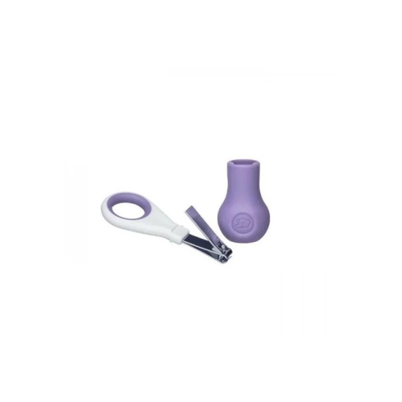 Coupe-ongles ergonomique avec socle violet Bébé Confort