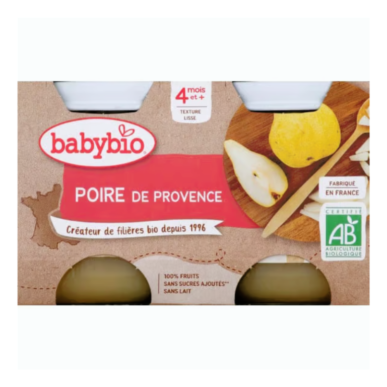 Babybio Petit Pot Poire (Dès 4mois)