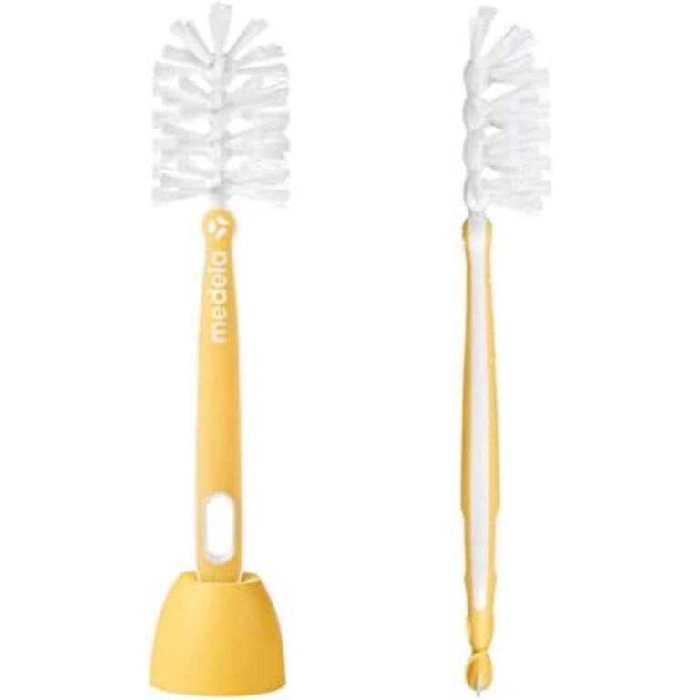 Goupillon Medela avec support pour biberon