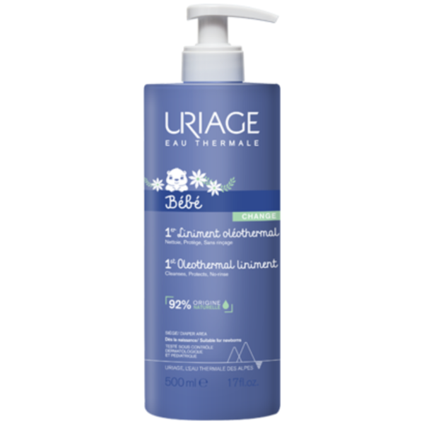 Uriage Bébé – 1er Liniment Oléothermal – 500 Ml