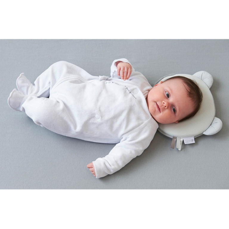 Coussin cale-tête P'tit Panda Air+ - Gris