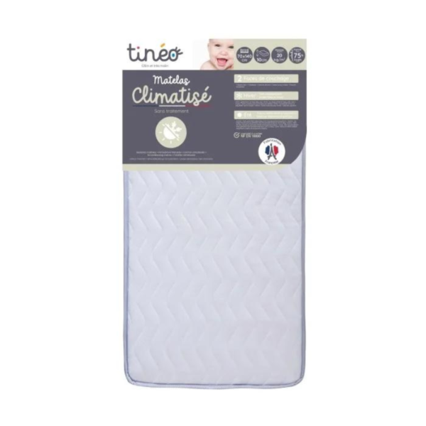 Matelas bébé 70x140cm Climatisé - Tinéo