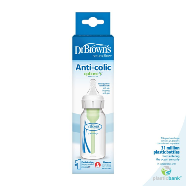 Biberon étroit Dr. Brown's Natural Flow Anti-Colic 120ml