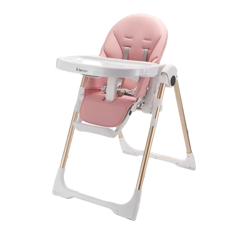 Chaise haute Cléon 3 en 1 Rose Gold – A Demain