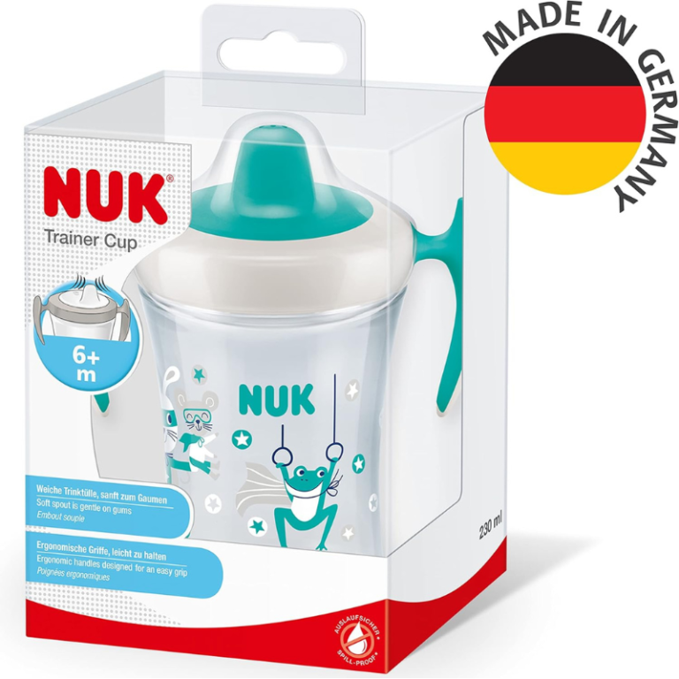 Gobelet d'apprentissage anti-fuite - vert - NUK