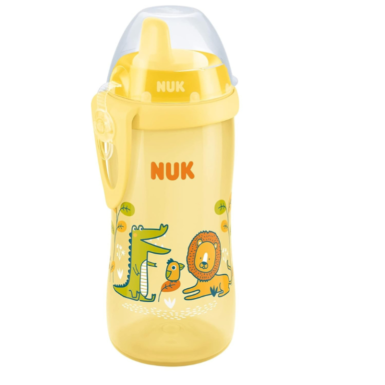 Nuk Kiddy Cup 300ml 12m+ jaune