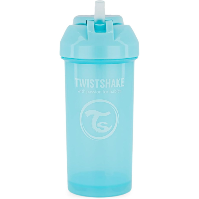 Gourde à Paille Twistshake 360ml - Bleu