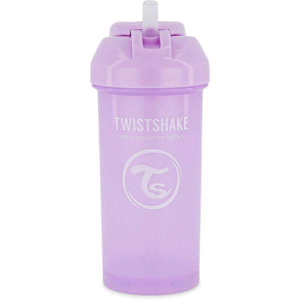 Gourde à Paille Twistshake 360ml - Violet
