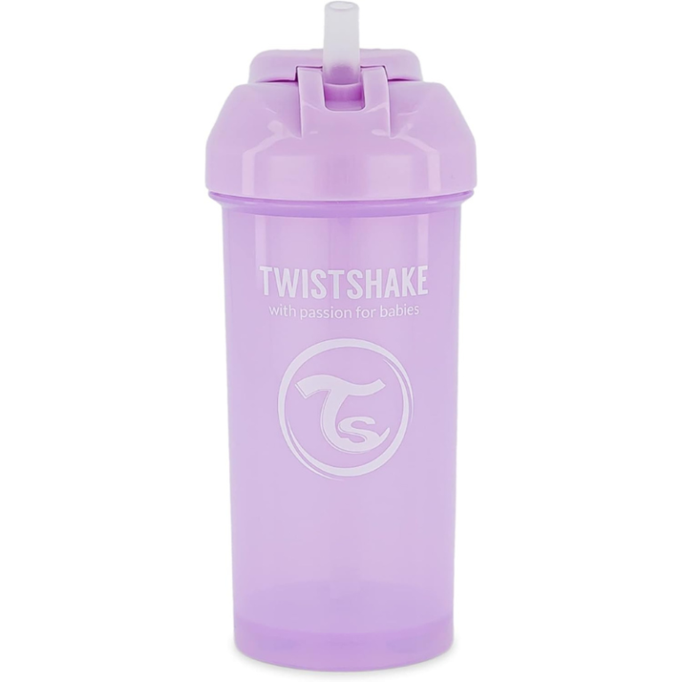 Gourde à Paille Twistshake 360ml - Violet