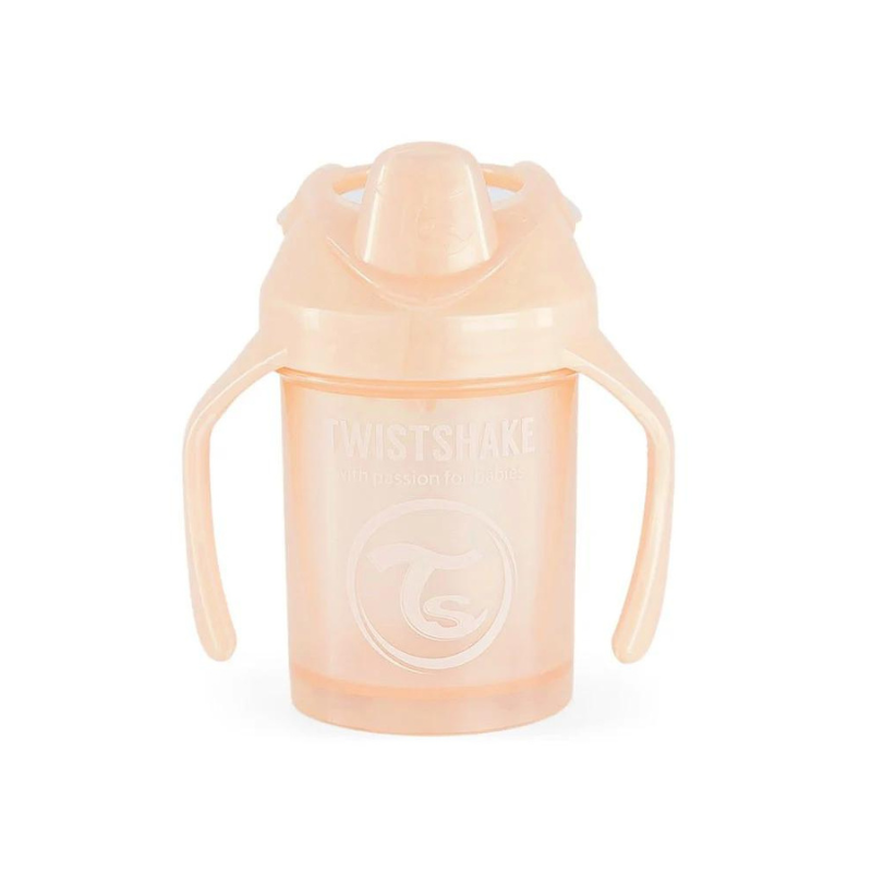 Mini Tasse Anti-Fuites Twistshake 230ml - Pearl Champagne