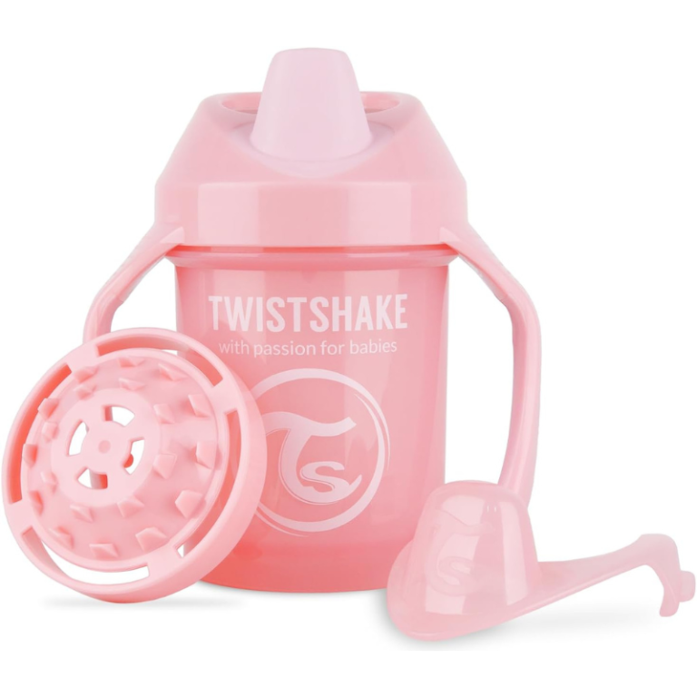 Mini Tasse Anti-fuites Twistshake 230ml - Pearl Rose